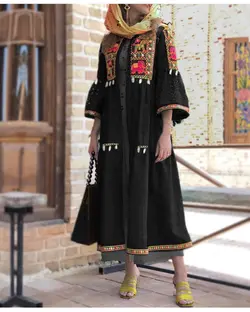 مانتو خامه دوزی و سوزندوزی اورجینال ترک
