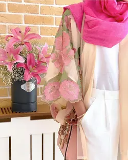 مانتو تور گلدوزی و کرپ زیبای مجلسی اورجینال ترک