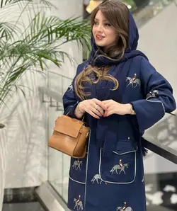 مانتو کتی کتان کریستال هرمس