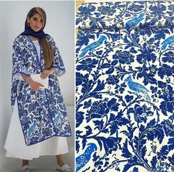 مانتو دامن ژاکارد حصیری و کرپ دو رنگ شیک ترک