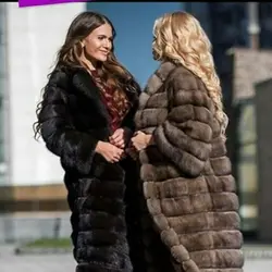 پالتو خز زنانه پله ای اصل کره