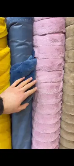 پالتو خز زنانه پله ای اصل کره