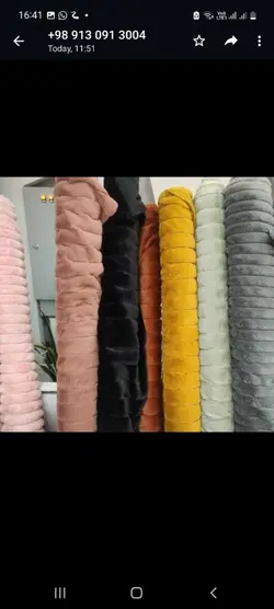 پالتو خز زنانه پله ای اصل کره