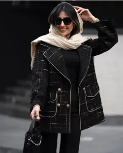 پالتو کتی شانل ترک در طرح ها و رنگ های زیبا و متنوع در فروشگاه مانتو دنیز