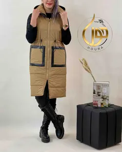 پافر بلند چرم دوزی