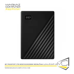 هارد اکسترنال وسترن دیجیتال My Passport 2TB WDBYvg0020BBK WESN - فروشگاه آنلاین مرکز کامپیوتر