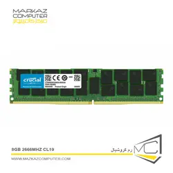 رم کروشیال 8GB 2666MHz CL19 - فروشگاه آنلاین مرکز کامپیوتر