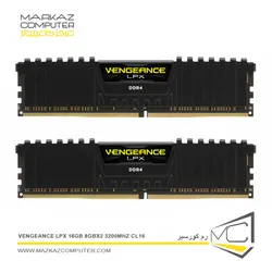 رم کورسیر VENGEANCE LPX 16GB 8GBx2 3200MHz CL16 - فروشگاه آنلاین مرکز کامپیوتر