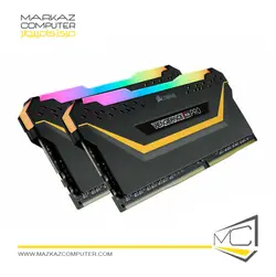 رم کورسیر VENGEANCE RGB PRO 16GB 8GBx2 3600MHz CL18 - فروشگاه آنلاین مرکز کامپیوتر