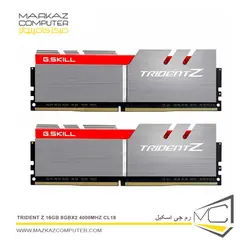 رم جی اسکیل Trident Z 16GB 8GBx2 4000MHz CL18 - فروشگاه آنلاین مرکز کامپیوتر