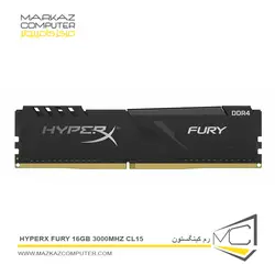 رم کینگستون HyperX FURY 16GB 3000MHz CL15 - فروشگاه آنلاین مرکز کامپیوتر