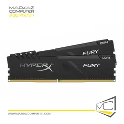 رم کینگستون HyperX Fury 16GB 8GB×2 DDR4 3000Mhz CL15 - فروشگاه آنلاین مرکز کامپیوتر