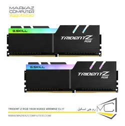 رم جی اسکیل Trident Z 16GB 8GBx2 4000MHz CL17 - فروشگاه آنلاین مرکز کامپیوتر