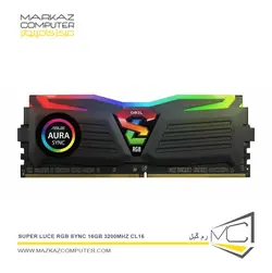 رم گیل Super Luce RGB SYNC 16GB 3200MHz CL16 - فروشگاه آنلاین مرکز کامپیوتر