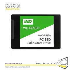 اس اس دی وسترن دیجیتال WD Green 240GB - فروشگاه آنلاین مرکز کامپیوتر