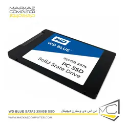 اس اس دی وسترن دیجیتال Blue SATA3 250GB - فروشگاه آنلاین مرکز کامپیوتر