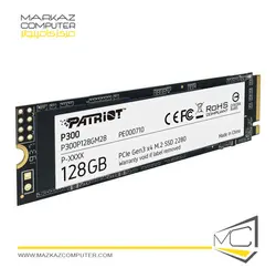 اس اس دی پاتریوت P300 M.2 2280 NVMe PCIe 128GB - فروشگاه آنلاین مرکز کامپیوتر