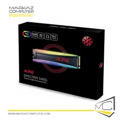 اس اس دی ای دیتا XPG SPECTRIX S40G RGB 1TB - فروشگاه آنلاین مرکز کامپیوتر