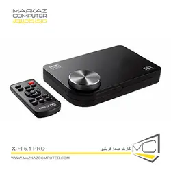 کارت صدا کریتیو X-FI 5.1 PRO - فروشگاه آنلاین مرکز کامپیوتر
