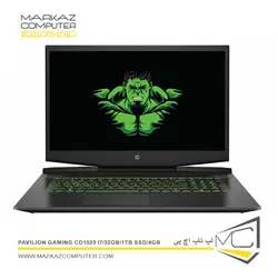 لپ تاپ اچ پی Pavilion Gaming CD1023 i7/32GB/1TB SSD/4GB - فروشگاه آنلاین مرکز کامپیوتر
