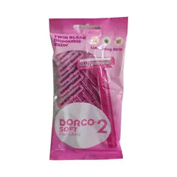 خود تراش دورکو مدل Soft Lady بسته 5 عددی ( ژیلت زنانه )