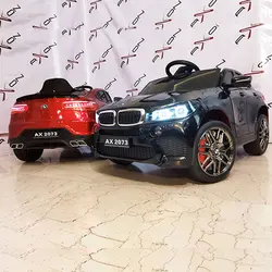 ماشین شارژی بی ام و متالیک AX2073