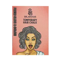 گچ مو برانوس رنگ نقره ای