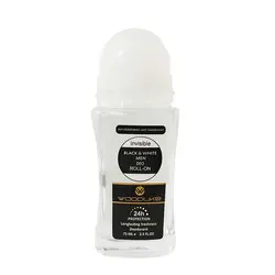 مام رول ضد تعریق مردانه وودلایک مدل Black White
