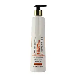 ماسک بدون آبکشی فاقد سولفات تثبیت کننده کراتین نانوگلوبال 350 میل