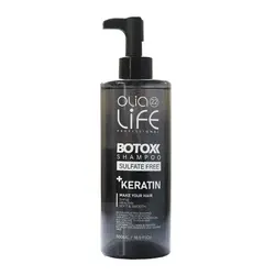 شامپو بوتاکس بدون سولفات اولیا لایف حاوی کراتین OliaLife Shampoo Botox Keratin حجم 500 میل