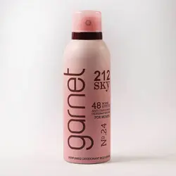 اسپری ضدتعریق و خوشبو کننده زنانه گارنت شماره 24 حجم 200 میل