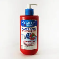 بمب آبرسان پمپی کوانزیم کیوتن کامان حاوی هیالورونیک اسید