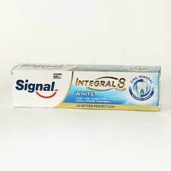 خمیردندان سفید کننده سیگنال مدل Integral 8 حجم 75 میل