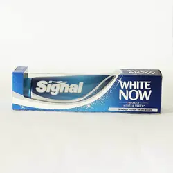 خمیردندان سیگنال مدل White Now سفید کننده 75 میل