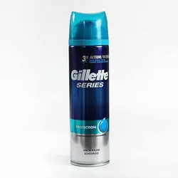 ژل اصلاح سریز ژیلت محافظت کننده پوست 200 میل