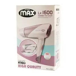 سشوار دسته تاشو پرومکس آیونیک 1600 وات مدل LX1600