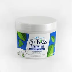 کرم آبرسان حاوی کلاژن و الاستین سینت ایوز کاسه ای حجم 300 میل