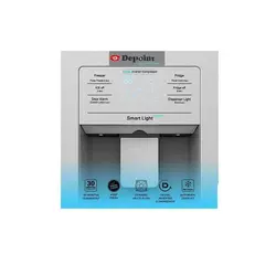 یخچال و فریزر دیپوینت دوقلو مدل Max | قیمت یخچال فریزر دیپوینت | فروشگاه لوازم خانگی متین