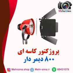 پروژکتور کاسه ای 800 دیمر دار با لامپ