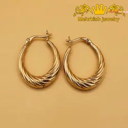 گوشواره آکوا طلا - فروشگاه طلا و جواهرات مهرکیش گلد