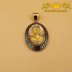 پلاک الیزابت ورساچه طلا - فروشگاه طلا و جواهرات مهرکیش گلد