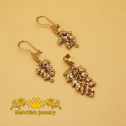 نیم ست دوریکا طلا - فروشگاه طلا و جواهرات مهرکیش گلد