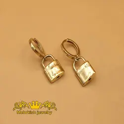 گوشواره قفل تیفانی طلا - فروشگاه طلا و جواهرات مهرکیش گلد