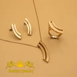 نیم ست بیتا طلا - فروشگاه طلا و جواهرات مهرکیش گلد