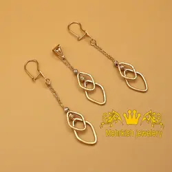 نیم ست ریتا طلا - فروشگاه طلا و جواهرات مهرکیش گلد