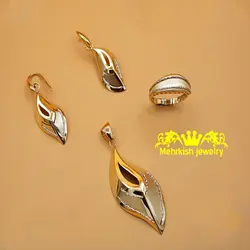 نیم ست رویال طلا - فروشگاه طلا و جواهرات مهرکیش گلد