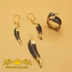 نیم ست پر طلا - فروشگاه طلا و جواهرات مهرکیش گلد