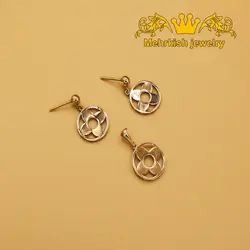 نیم ست لویی ویتون طلا - فروشگاه طلا و جواهرات مهرکیش گلد