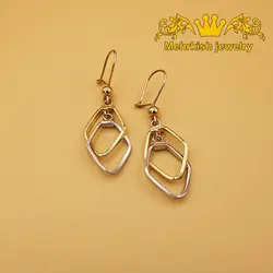 گوشواره سما طلا - فروشگاه طلا و جواهرات مهرکیش گلد