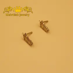 نیم ست برگ طلا - فروشگاه طلا و جواهرات مهرکیش گلد